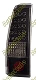 99-02 CHEVY SILVERADO FLEETSIDE // 99-03 GMC SIERRA EURO ALTEZZA TAIL LIGHTS - BLACK - LED - KS