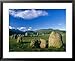 Castlerigg Stone Circle, the Lake District, UK Framed Art Poster Print by Ian West, 31x25