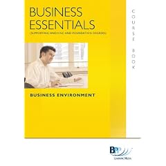 Business Essentials - Business Environment: Study Text
