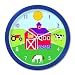 Olive Kids - Farm Animals Clock (Blue)