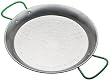 Kitchen Craft Polished Steel Paella Pan - 30cm