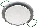 Kitchen Craft Polished Steel Paella Pan - 30cm