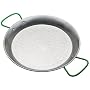 Kitchen Craft Polished Steel Paella Pan - 30cm