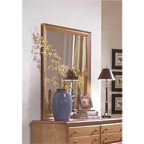 Carolina Furniture Works 156400 Common Sense Salem Maple Landscape Mirror