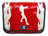 WASSERSTOFF Schultertasche Rocker, 41 x 29 x 10cm