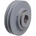 TB Woods 2VP62 1 3/8" Bore Adjustable Pitch Sheave With 2 Grooves