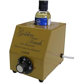 Master Massage The “Golden Touch” Massage Oil Warmer