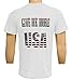 GIVE ME MORE USA Men's Sporty T.Shirt (L, White)