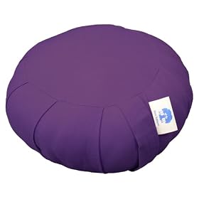 Meditation Cushion, Support Cushion - Zafu (Kapok) Purple