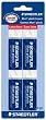 Staedtler(R) Mars&reg; 52650BK4 Plastic Erasers, Pack Of 4