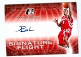 Aaron Brooks Autographed/Hand Signed Basketball Card (Houston Rockets) 2009 UD Signature Flight