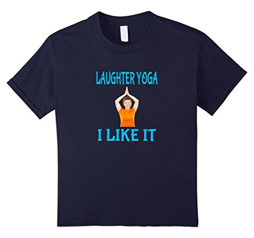 Laughter Yoga I Like It T-Shirt – Kids 8 – Navy
