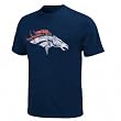 NFL Men's Denver Broncos Vintage Logo III Adult Short Sleeve Basic Tee NFL Men's Denver Broncos Vintage Logo III Adult Short Sleeve Basic Tee