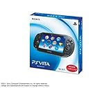PlayStation Vita (�v���C�X�e�[�V���� ���B�[�^) 3G/Wi�]Fi���f�� �N���X�^���E�u���b�N (��������) (PCH-1100 AA01)