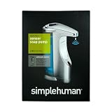 タッチフリー センサー ソープ ディスペンサー （シルバー）　アメリカSimplehuman社の画像