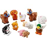 Fisher-Price Little People Farm Animal Friends with Baby Bunnies & Piglets