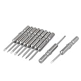 uxcell スクリュードライバービット　スロットスクリュードライバー　6mmx60mmx2mm 　10本入り