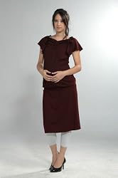 Women's Lauren Kiyomi Flutter Sleeve Dress (Maternity) - More Colors Available