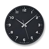 Lemnos nine clock �d�g���v �u���b�N LC08-14W BK