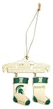 ChemArt Michigan State Stockings Ornament