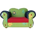 Fantasy Furniture Comfy Chair, Green Stars