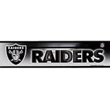 Oakland Raiders - Helmet & Name Bumper Sticker