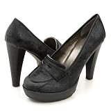 Qupid Rapture01 Platform Pumps Black