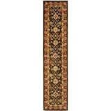 Safavieh Anatolia Collection Handmade Rug, Olive/Rust, 2' 3 x 8'
