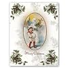 Winter Wonderland - Box Set of 12 Christmas Greeting Cards and matching patterned envelopes