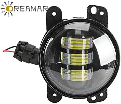 dreamar®7" Round Cree Hi/Lo Beam DRL/Halo Led Headlight