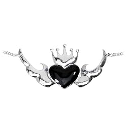 Tribal Regal Winged Heart Back Belly Chain