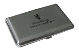 Smoking Everywhere E-Cigarette Metal Carrying Case, SILVER COLOR