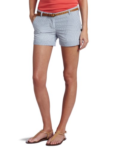 Maison Scotch Damen Short 12210381878 - chino shorts w/belt and badges, Gr. 30, Mehrfarbig Preisvergleich