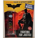 12-Pack Batman Fighting For Justice Color & Activity Books with Bonus Paints