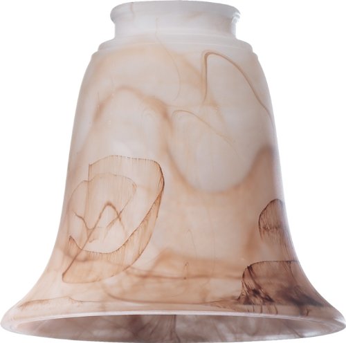 Quorum 2915F Faux Brown Bell Glass