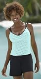 Miraclesuit Dotted Malibu Tankini Top