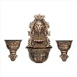 Roman Wall Fountain Planter