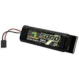 7 Cell 8.4V 5000 mAh NiMH Flat Battery TRA Conn