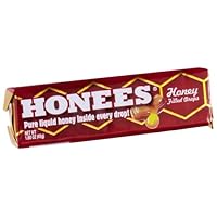 Ambrosoli Honees Honey Filled Drops, 1.60 Bars (Pack of 24)