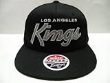 Zephyr NHL Los Angeles Kings Black Custom Retro Snapback Cap
