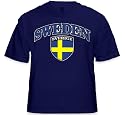 International Soccer Shirts - Sweden Crest T-Shirt (Mens) #1022