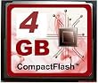 4GB 133X CF Compact Flash Card