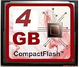 4GB 133X CF Compact Flash Card