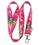 Tinkerbell Lanyard Key Chain Holder Pink
