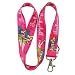 Tinkerbell Lanyard Key Chain Holder Pink