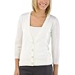 Merona&reg; Collection Womens Merino Wool V-Neck Cardigan Sweater - Ivory