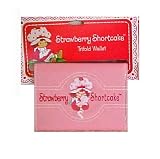 Strawberry Shortcake Tri-Fold Wallet - Girl's Trifold Wallet - Strawberry Shortcake Wallet - Pink