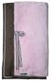Rain or Shine Kids Woobee Plush Blanket, Pink/Chocolate