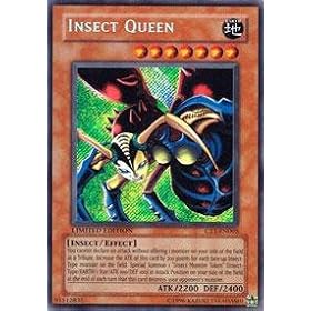  Yu-Gi-Oh! - Insect Queen - 2004 Collectors Tins - #CT1-EN005 - Limited Edition - Secret Rare