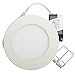 KINGSO 6W Round LED Panel Dimmable Recessed Ceiling Light Warm White 2700-3200K Ultrathin Downlight With Driver Lighting Lamp Fixture AC 85-265V